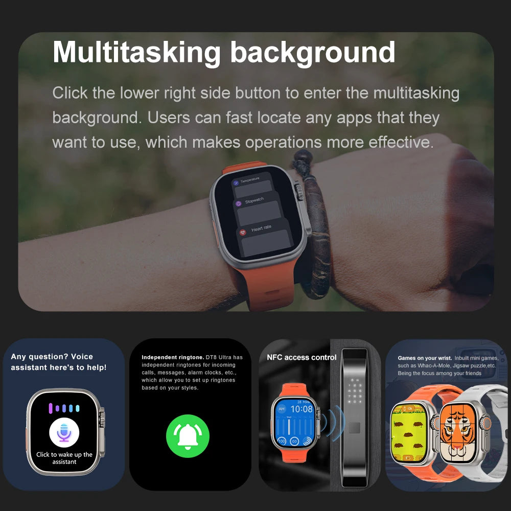 Smart Watch 9 ultra Pro MAX  49mm