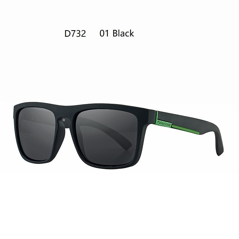 Fashion Square Vintage Polarized Sunglasses Men Women UV400 Eyewear