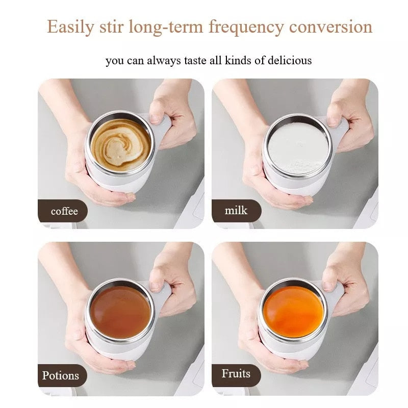 Rechargeable MUG Automatic Stirring Cup Coffee Electric