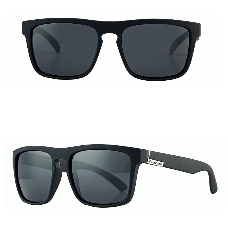 Fashion Square Vintage Polarized Sunglasses Men Women UV400 Eyewear