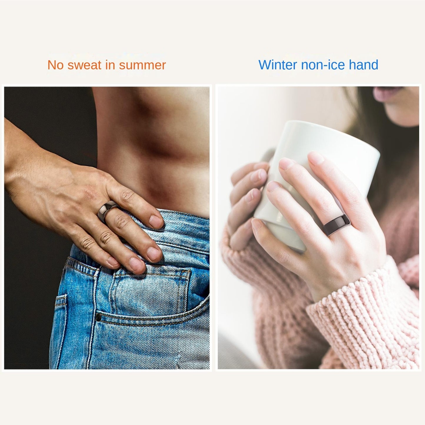 Smart Ring Electronic Multifunction Support ICID Card Access Control Identification Wearable Products