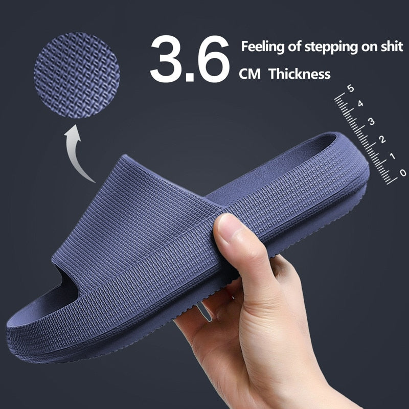 Men/Woman Fashion Soft Sole Eva Indoor Slides Thick Platform