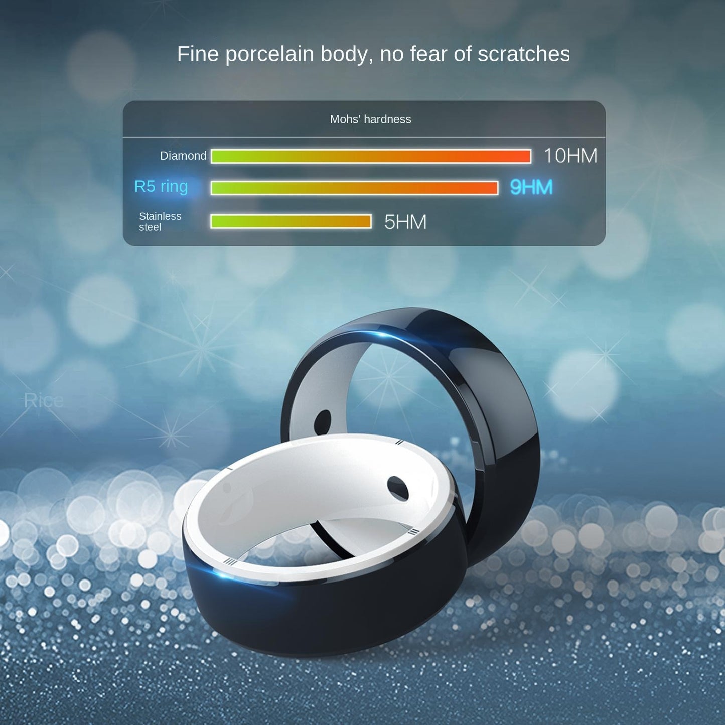 Smart Ring Electronic Multifunction Support ICID Card Access Control Identification Wearable Products