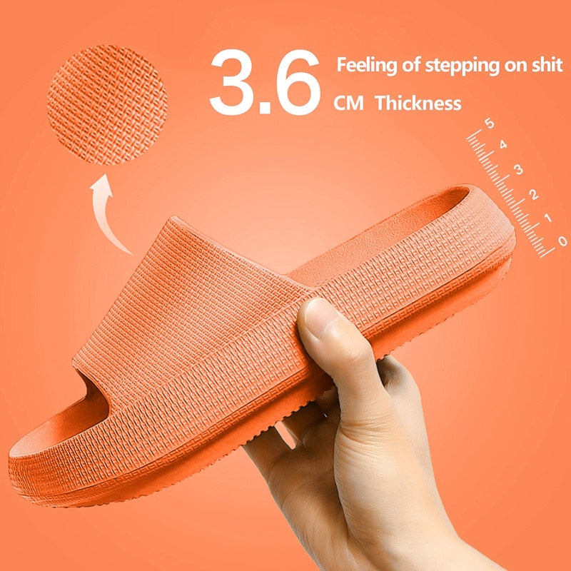 Men/Woman Fashion Soft Sole Eva Indoor Slides Thick Platform