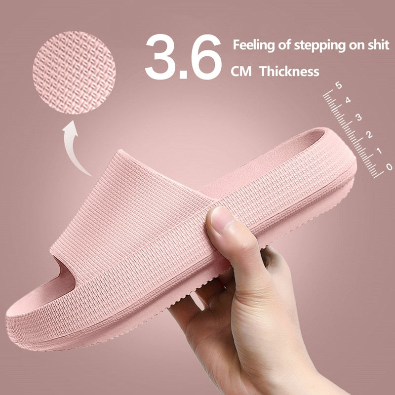 Men/Woman Fashion Soft Sole Eva Indoor Slides Thick Platform